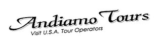 ANDIAMO TOURS VISIT U.S.A. TOUR OPERATORS USA PROUD OF OUR EXPERIENCE logo
