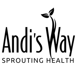 ANDI'S WAY SPROUTING HEALTH logo