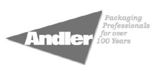 ANDLER PACKAGING PROFESSIONALS FOR OVER 100 YEARS logo