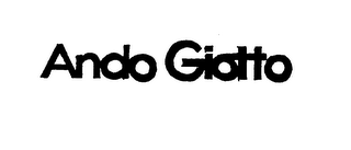 ANDO GIOTTO logo