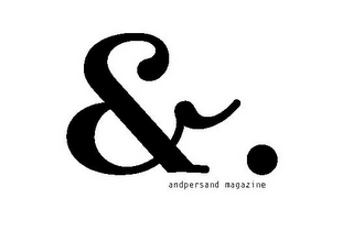 &. ANDPERSAND MAGAZINE logo