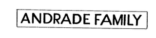 ANDRADE FAMILY logo