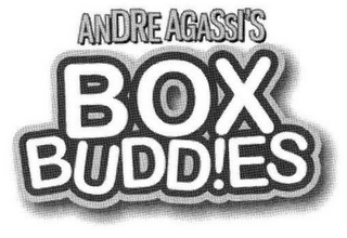 ANDRE AGASSI'S BOX BUDD!ES logo