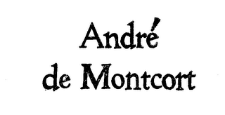ANDRE DE MONTCORT logo