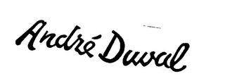 ANDRE DUVAL logo