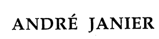 ANDRE JANIER logo