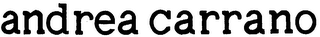 ANDREA CARRANO logo
