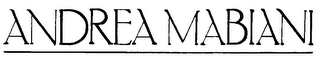 ANDREA MABIANI logo