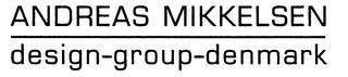 ANDREAS MIKKELSEN DESIGN-GROUP-DENMARK logo