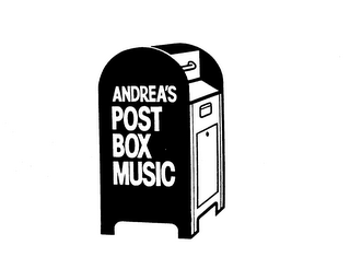 ANDREA'S POST BOX MUSIC logo