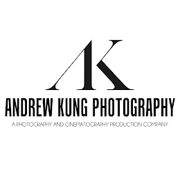 ANDREW KUNG PHOTOGRAPHY A PHOTOGRAPHY AND CINEMATOGRAPHY PRODUCTION COMPANY logo