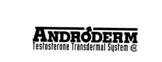 ANDRODERM TESTOSTERONE TRANSDERMAL SYSTEM