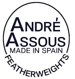 ANDRÉ ASSOUS MADE IN SPAIN FEATHERWEIGHTS logo