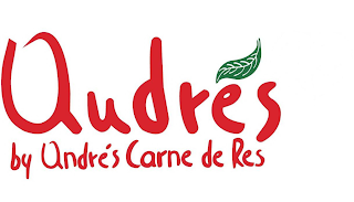 ANDRÉS BY ANDRÉS CARNE DE RES logo