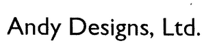 ANDY DESIGNS, LTD. logo