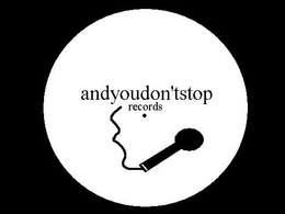 ANDYOUDON'TSTOP RECORDS logo