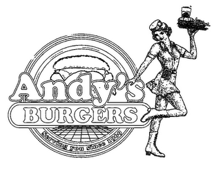 ANDY'S BURGERS SERVING YOU SINCE 1969 logo