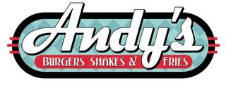 ANDY'S BURGERS SHAKES & FRIES logo
