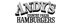 ANDY'S COUNTRY FRESH HAMBURGERS logo