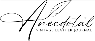 ANECDOTAL VINTAGE LEATHER JOURNAL logo