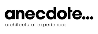 ANECDOTE... ARCHITECTURAL EXPERIENCES logo
