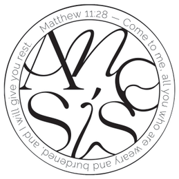 ANESIS MATTHEW 11:28 — COME TO ME, ALL YOU WHO ARE WEARY AND BURDENED, AND I WILL GIVE YOU REST. logo
