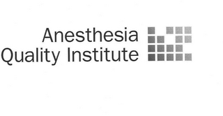 ANESTHESIA QUALITY INSTITUTE logo