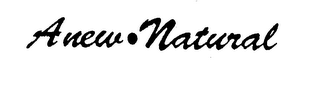 ANEW NATURAL logo