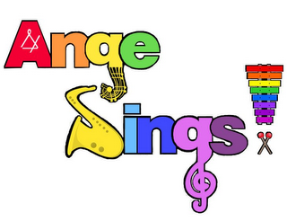 ANGE SINGS! logo