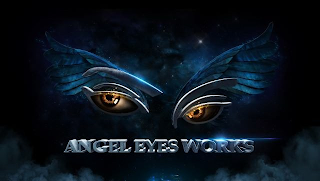 ANGEL EYES WORKS logo