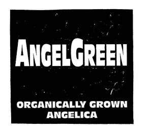 ANGEL GREEN ORGANICALLY GROWN ANGELICA logo