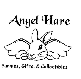 ANGEL HARE BUNNIES, GIFTS & COLLECTIBLES logo