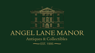 ANGEL LANE MANOR ANTIQUES & COLLECTIBLES EST. 1995 logo