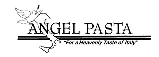 ANGEL PASTA "FOR A HEAVENLY TASTE OF ITALY" logo