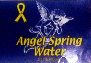 ANGEL SPRING WATER logo