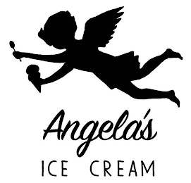 ANGELA'S ICE CREAM logo