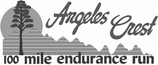 ANGELES CREST 100 MILE ENDURANCE RUN logo
