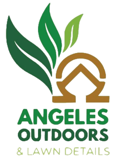 ANGELES OUTDOORS & LAWN DETAILS logo