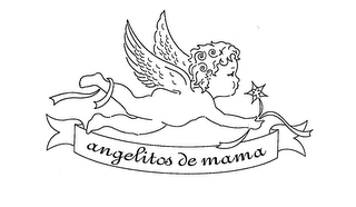 ANGELITOS DE MAMA AND DESIGN logo