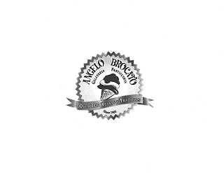ANGELO BROCATO GELATERIA PASTICCERIA OVER 100 YEARS OF TRADITION SINCE 1905 logo