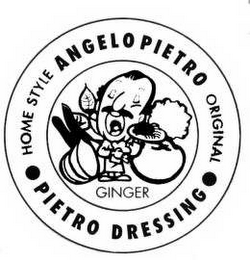 ANGELO PIETRO PIETRO DRESSING HOMESTYLE ORIGINAL GINGER logo