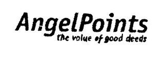 ANGELPOINTS THE VALUE OF GOOD DEEDS logo