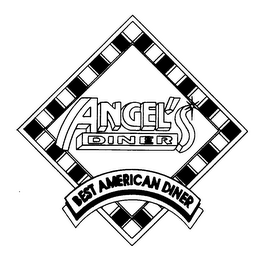 ANGEL'S DINER BEST AMERICAN DINER logo