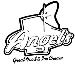 ANGEL'S GREAT FOOD & ICE CREAM logo