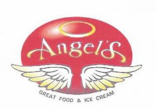 ANGEL'S GREAT FOOD & ICE CREAM logo
