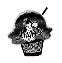 ANGEL'S ICE CREAM SMOOTHIES & SHAVE ICE logo
