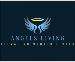 ANGELS LIVING ELEVATING SENIOR LIVING logo