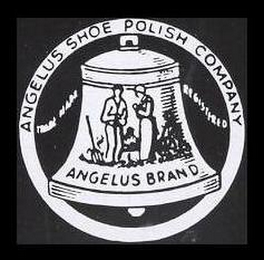 ANGELUS SHOE POLISH COMPANY ANGELUS BRAND TRADE MARK REGISTERED logo