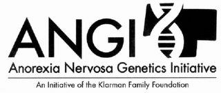 ANGI ANOREXIA NERVOSA GENETICS INITIATIVE AN INITIATIVE OF THE KLARMAN FAMILY FOUNDATION logo