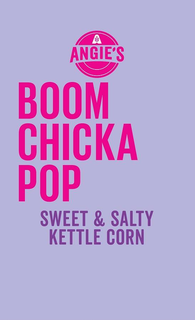 ANGIE'S A BOOM CHICKA POP SWEET & SALTY KETTLE CORN logo